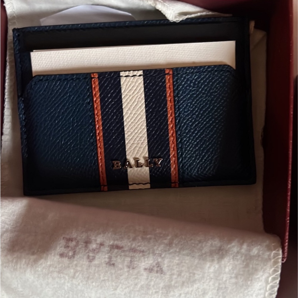Brand   New Bally Credit card holder